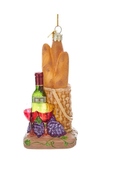 ORN BREAD & WINE GLASS NG 5"
