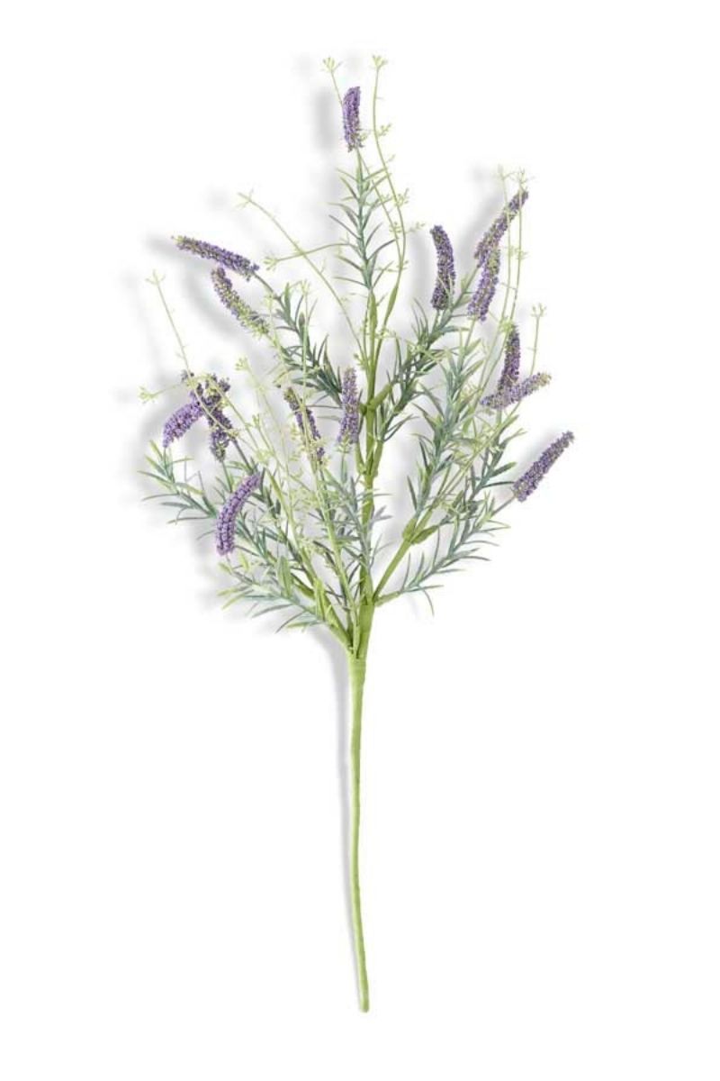 SILK SPRAY LAVENDER PRPL 24"