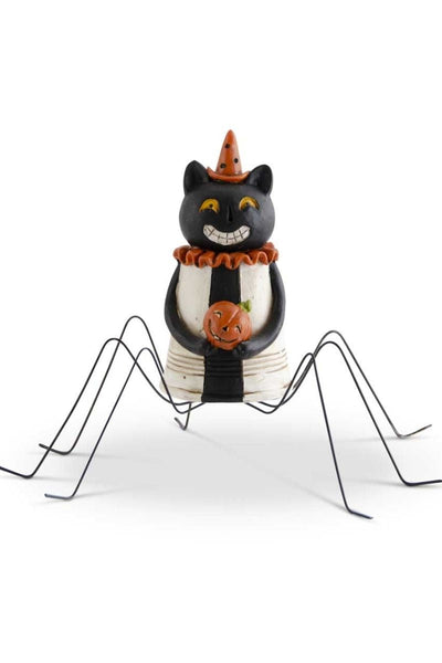 SPIDER BLACK CAT W/MTL LEGS