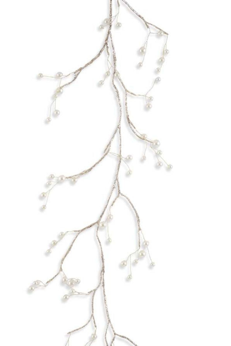 GARLND GO GLIT TWIG W/PRLS 65"