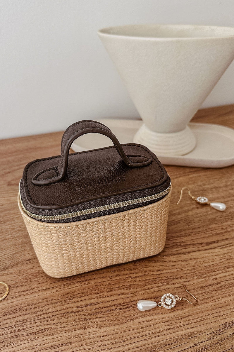 Louenhide Trudy Jewelry Box Natural Chocolate
