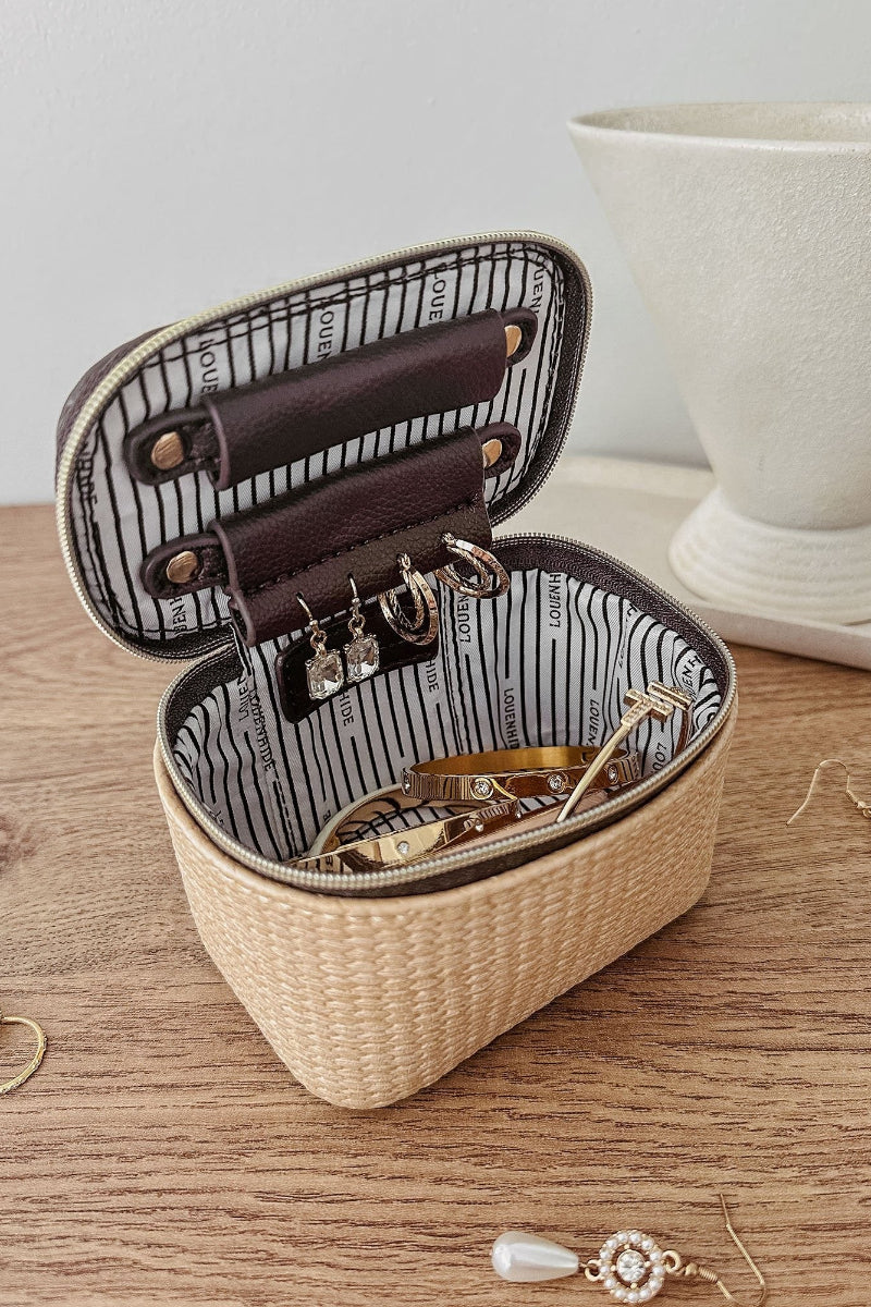 Louenhide Trudy Jewelry Box Natural Chocolate