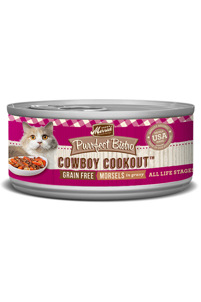 Merrick Canned Cat Food Cowboy Cookout - 5.5 oz