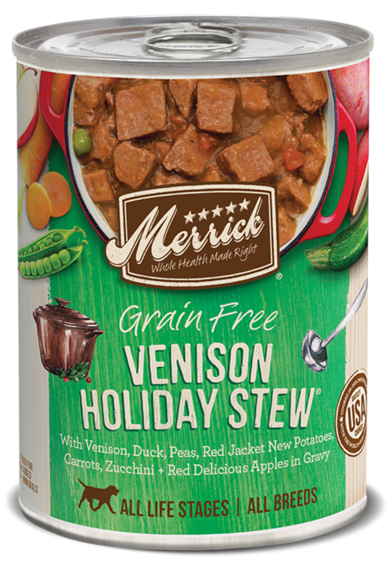 MERRICK VENISON STEW CAN