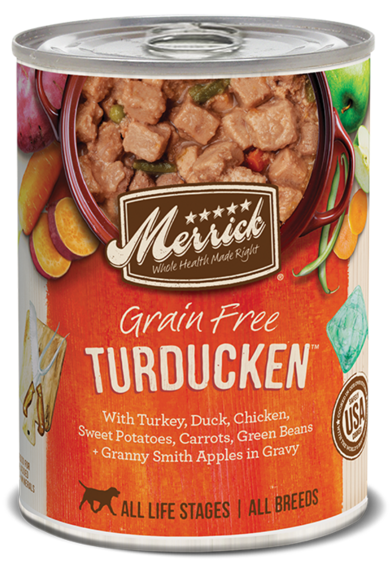 Merrick Grain Free Turducken Wet Dog Food 12.7 oz