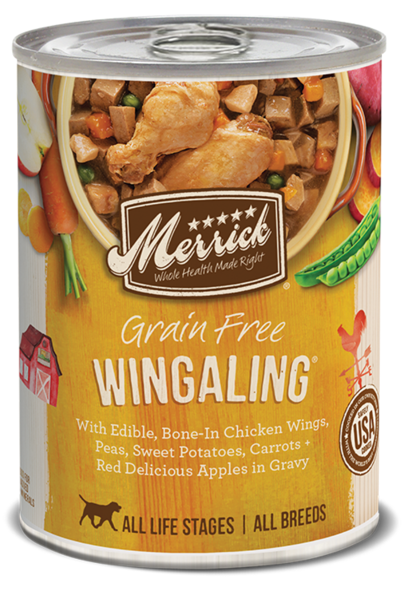 Merrick Grain Free Wingaling Wet Dog Food 12.7 oz