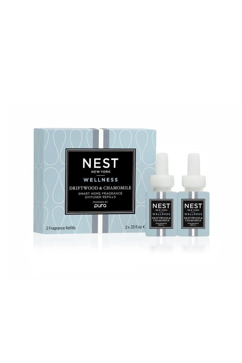 Nest x Pura Diffuser Refill Duo Driftwood & Chamomile