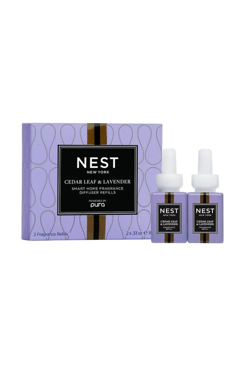 Nest x Pura Diffuser Refill Duo Cedar Leaf & Lavender