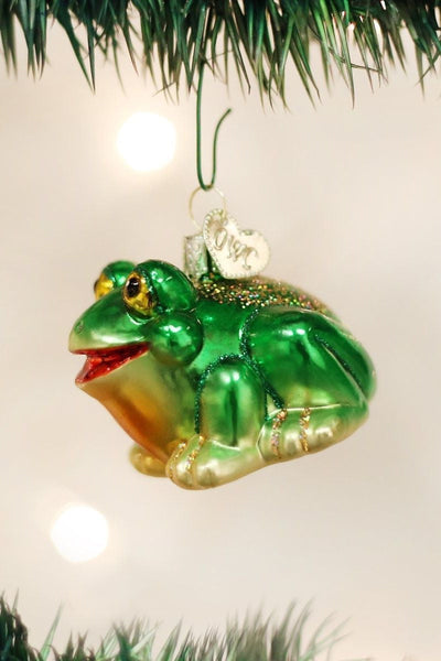 Hop-along Frog Ornament