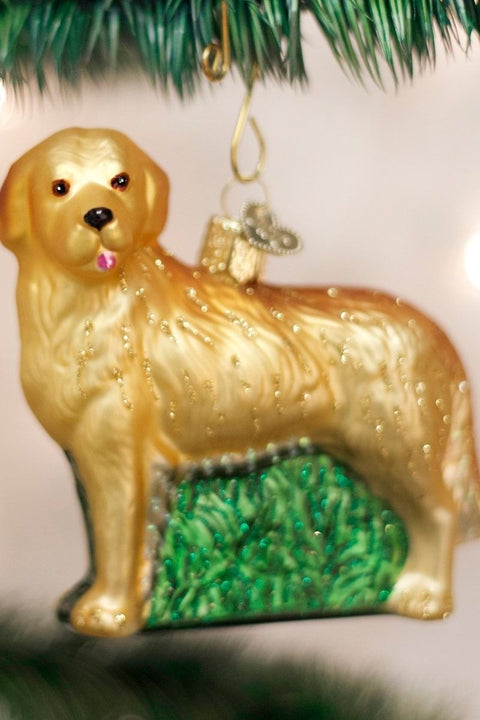 Golden Retriever Ornament