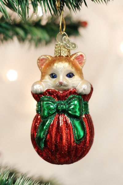 Letting The Cat Out of The Bag Ornament