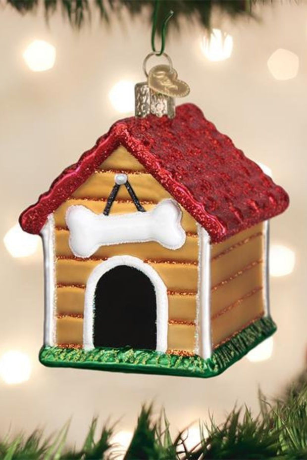 Dog House Ornament