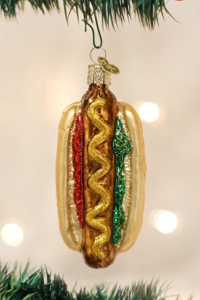 Hot Dog Ornament