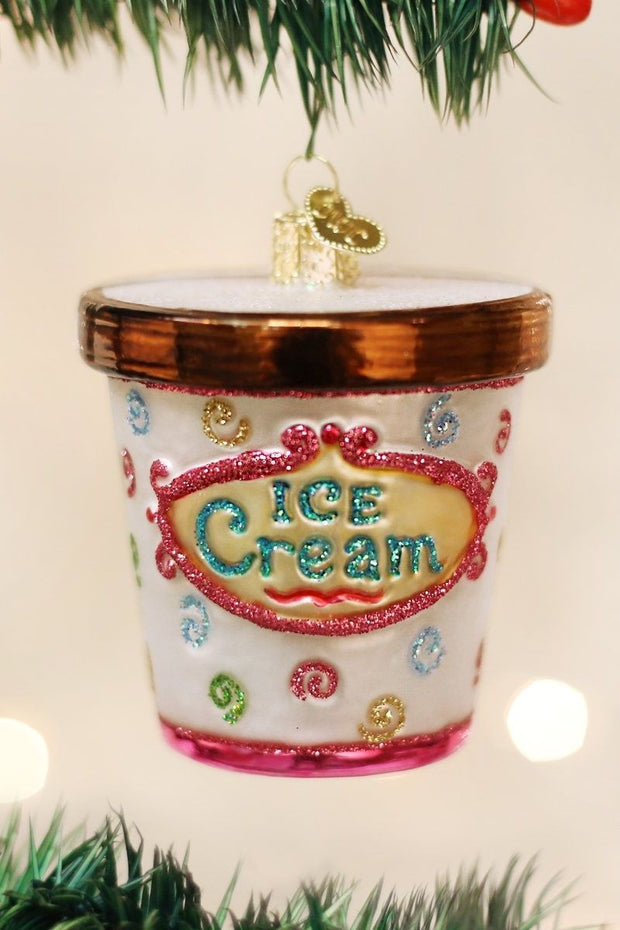 Ice Cream Carton Ornament