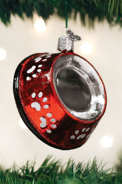 Dog Bowl Ornament