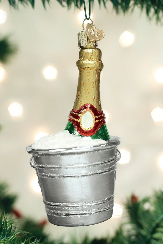 Chilled Champagne Ornament