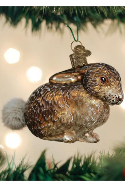 Vintage Cottontail Bunny Ornament
