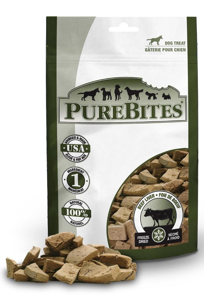 PureBites Beef Liver Freeze Dried Treats 2 oz