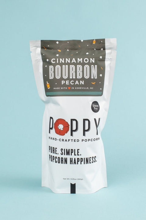 Poppy Hand-Crafted Popcorn Cinnamon Bourbon Pecan
