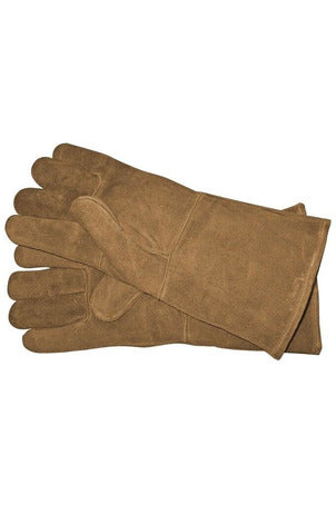 Fireplace Hearth Gloves Brown