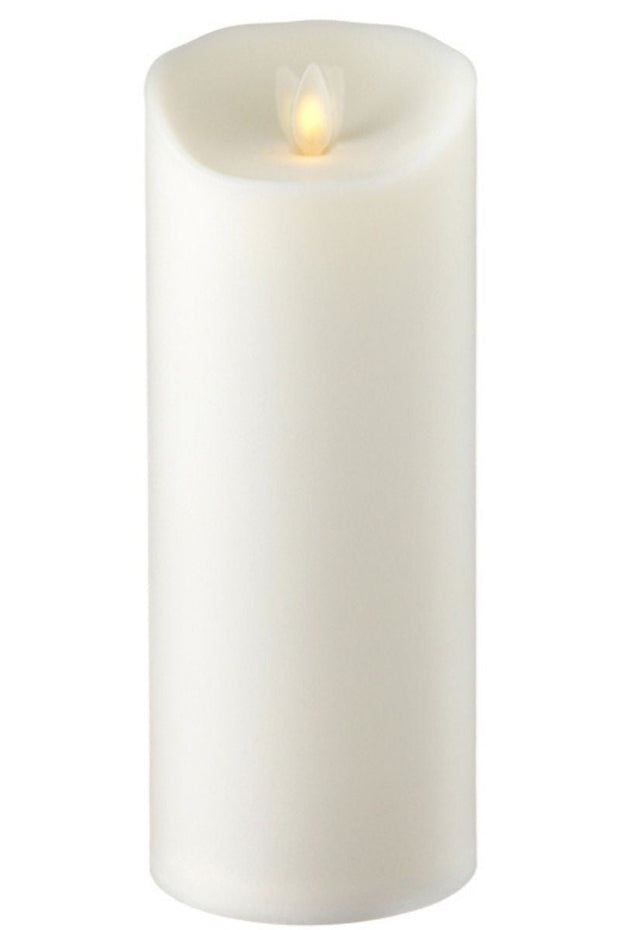 CANDLE, 3.5X9" OUTDOOR IVO UNS