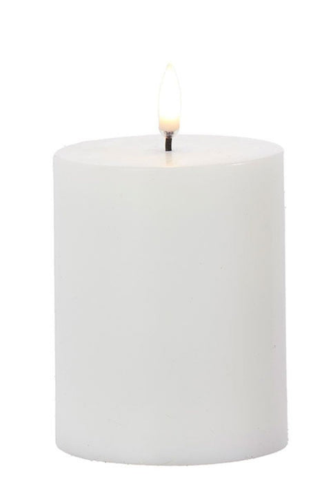 CANDLE, 3"x 5" PILLAR WHITE