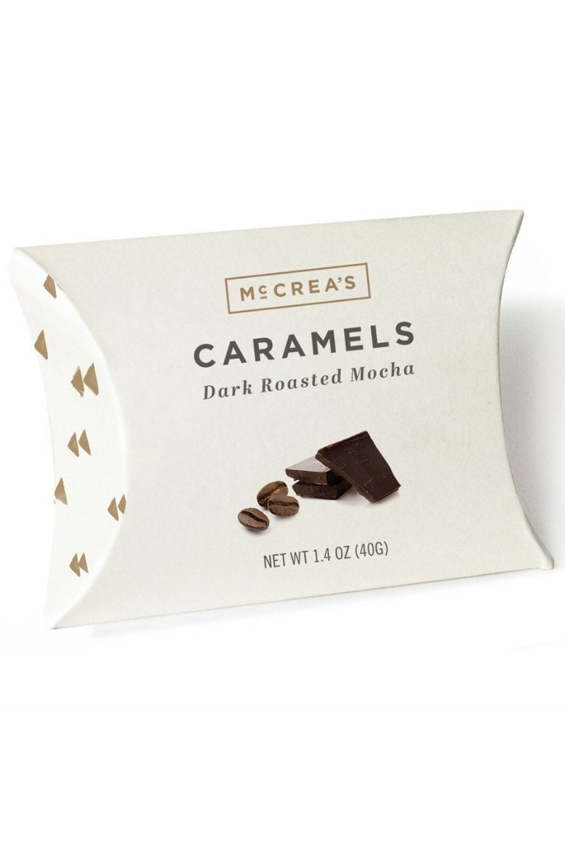 McCrea's Caramel Dark Roasted Mocha Pillow Box