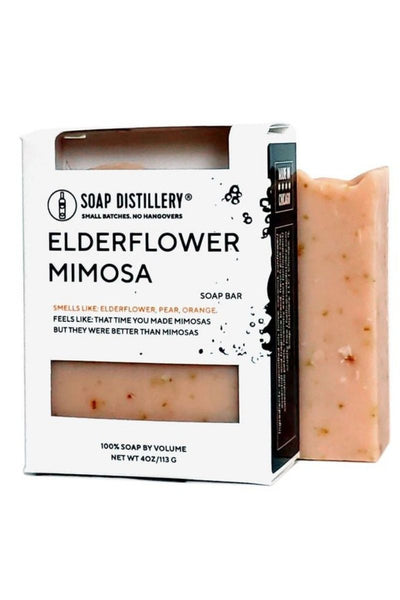 Soap Distillery Elderflower Mimosa Bar Soap