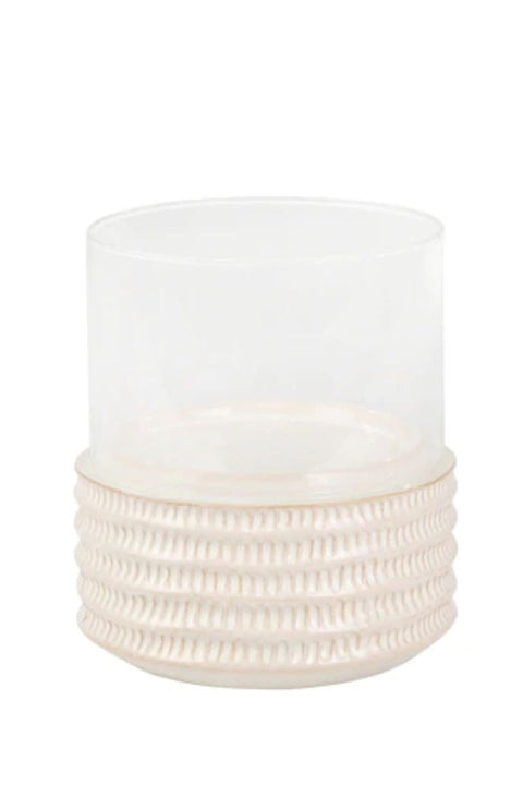 CERAMIC GLADD 8" PILLAR HOLDER