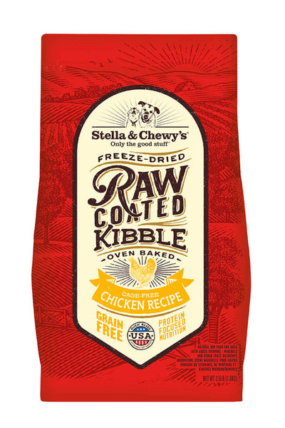 Stella & Chewy's Raw Coated Cage Free Chicken Recipe 22 lb