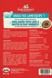 Stella & Chewy's Raw Coated Biscuits Grass Fed Lamb 9 oz