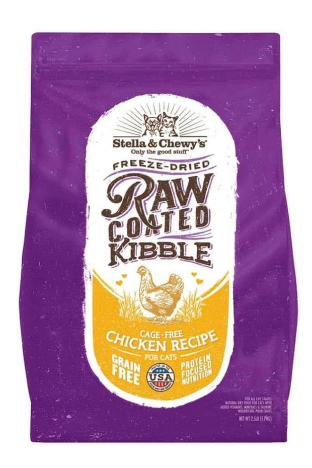 Stella & Chewy's Raw Coated Chicken Cat Food - 2.5-lb