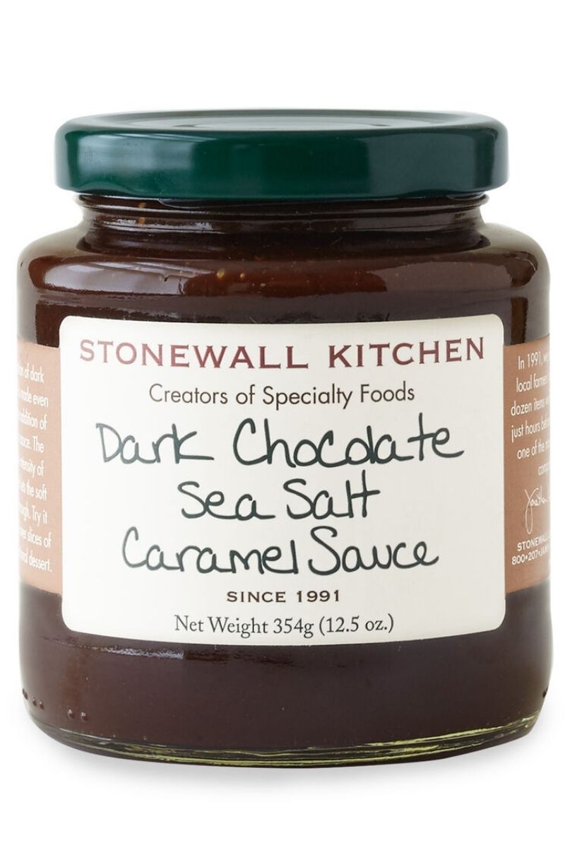 Stonewall Kitchen Dark Chocolate Sea Salt Caramel Sauce 12.5 oz