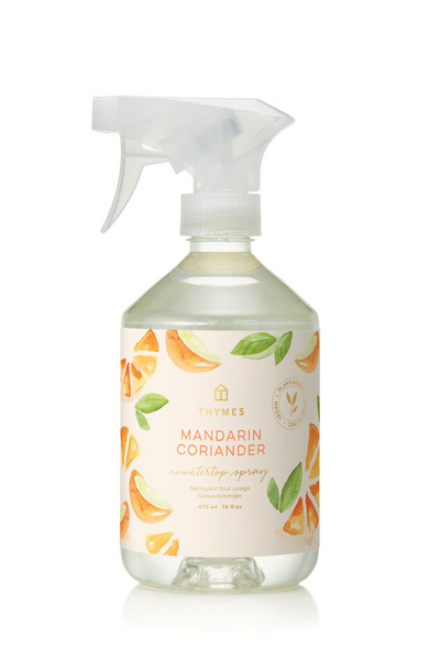 Thymes Mandarin Coriander Countertop Spray