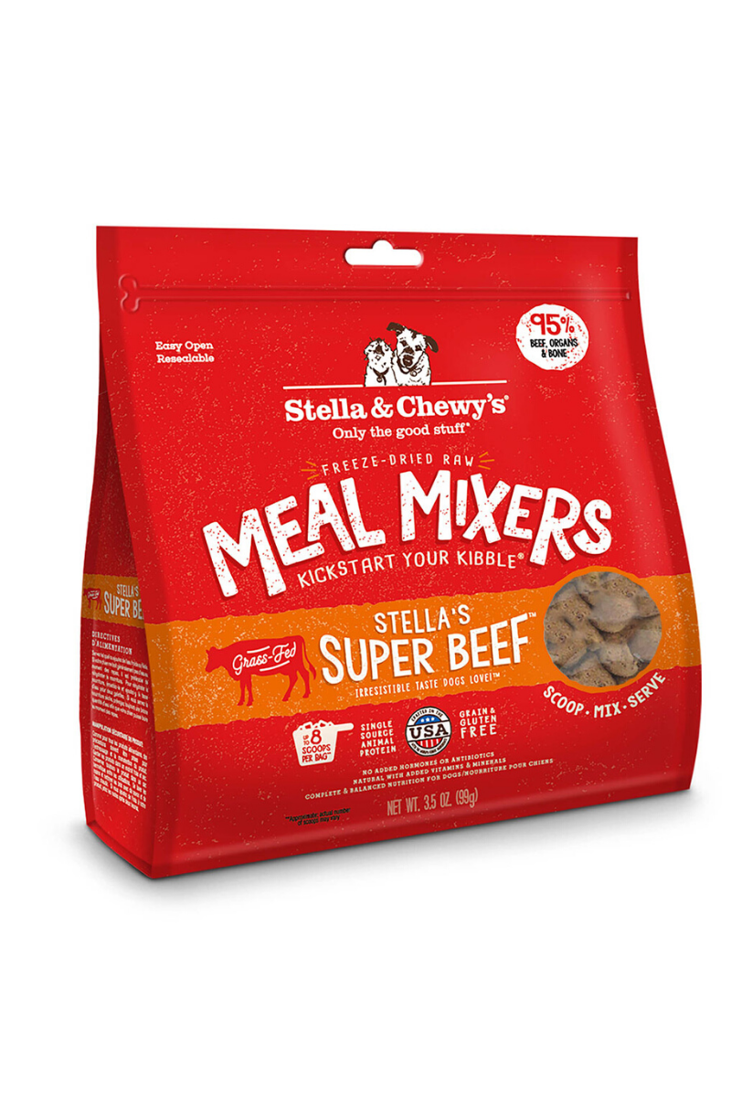 Stella & Chewy's Freeze Dried Stella's Super Beef Meal Mixer 3.5 oz