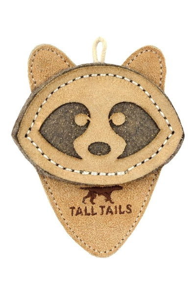 TALL TAIL LEATHER RACOON 4"