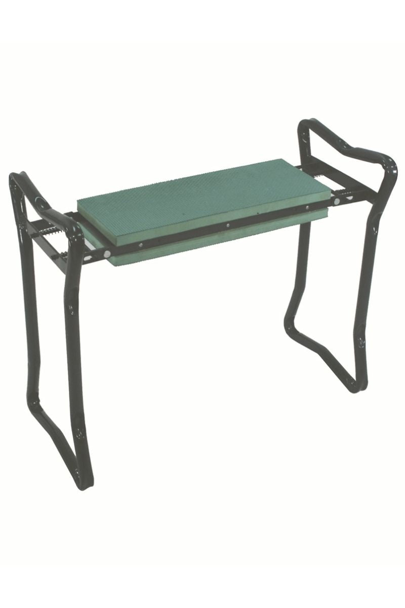 Tierra Garden Kneeler Folding 23" x 8" x 17" Green