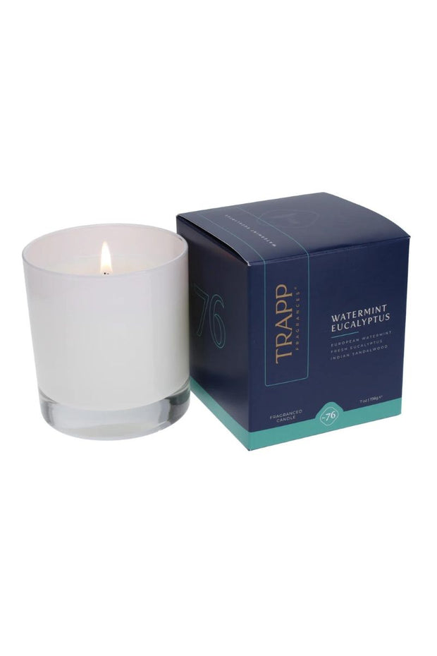CANDLE, #76 WATERMINT EUCA 7OZ