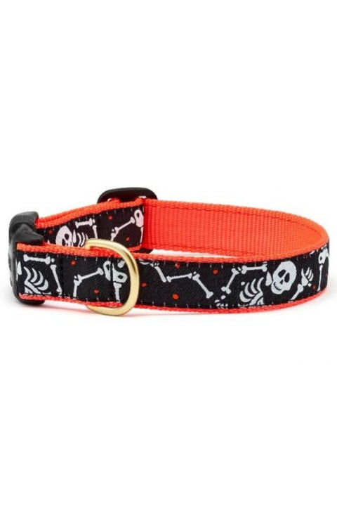 Up Country Bone Jangles Dog Collar Extra Small Narrow