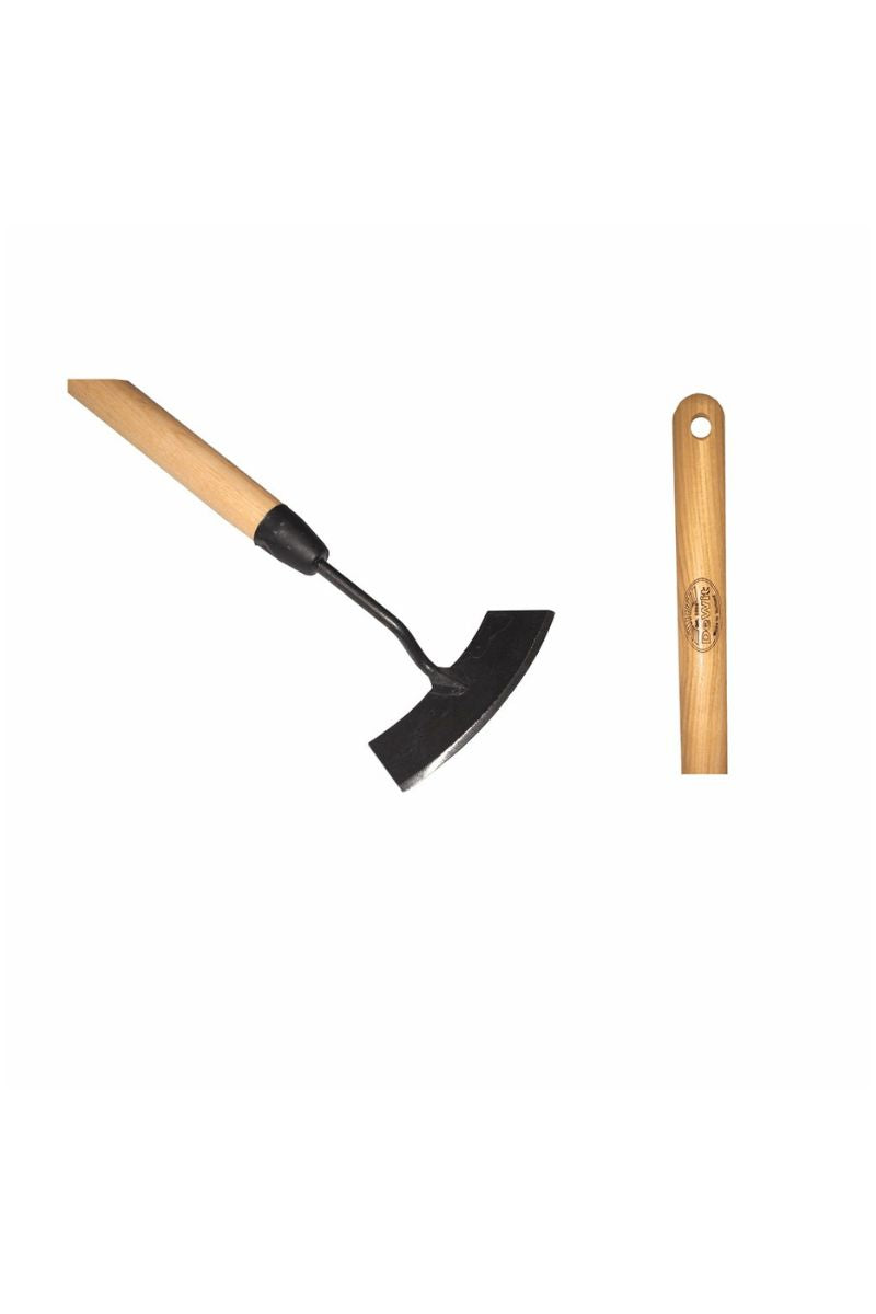DeWit Hand Forged Dutch Push Straight Handle Hoe 62"
