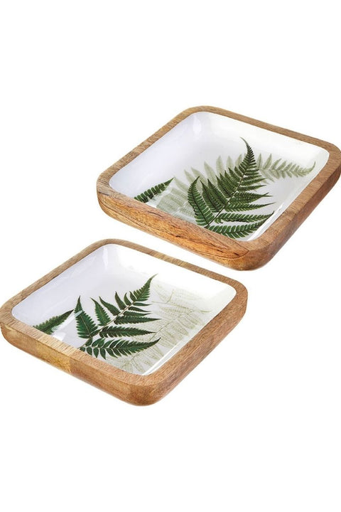 TRAY, FERN 8" 2/ASST