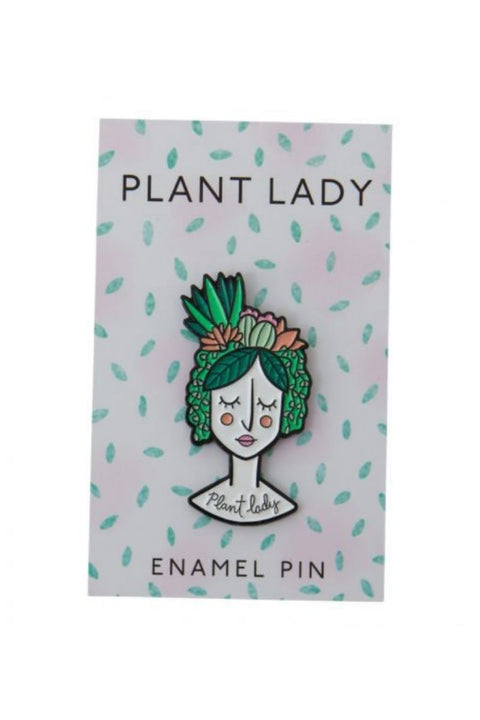 Pin, Plant Lady Enamel