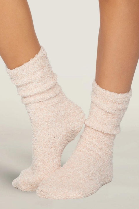 CozyChic Womens Heathered Socks Dusty Rose