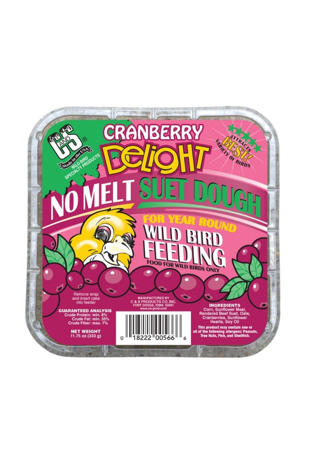 C & S Cranberry Delight No Melt Suet