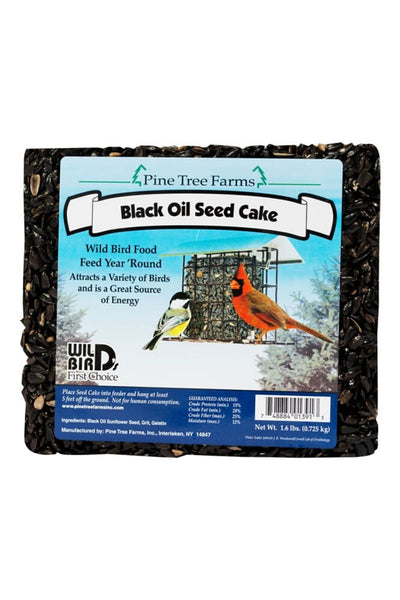Pine Tree Black Oil Sunflower Seed Cake