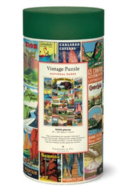 Cavallini & Co. National Parks Vintage Maps 1000 Pieces