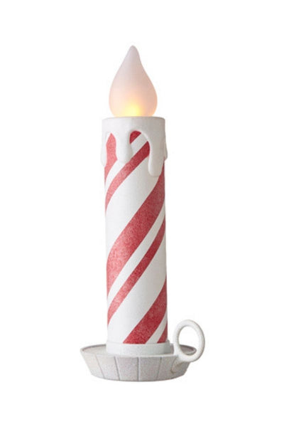 CANDLE, PEPPERMINT STRIPE 22.5