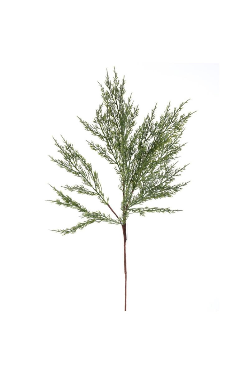 Faux Norfolk Pine Spray 28" Green