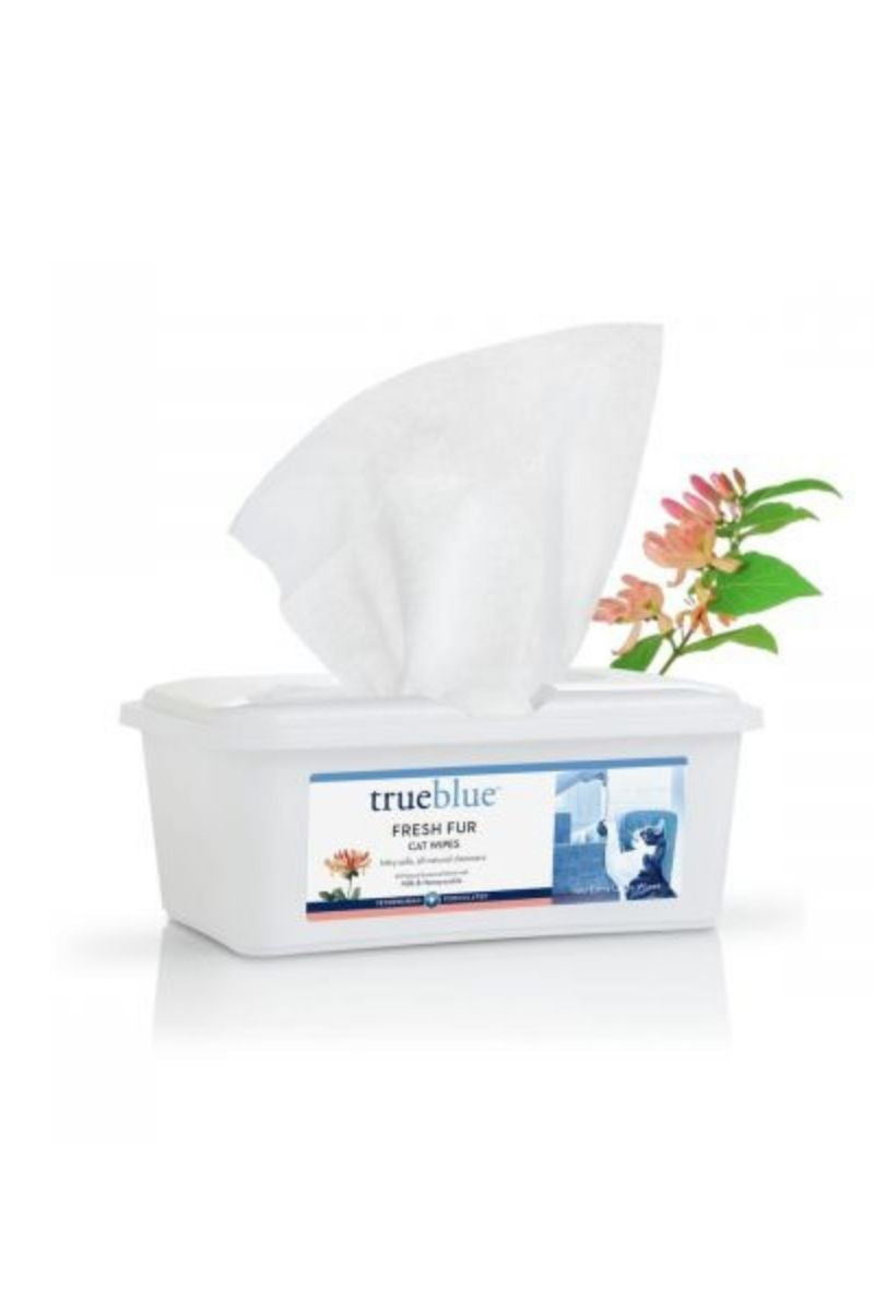 True Blue Fresh Fur Cat Wipes