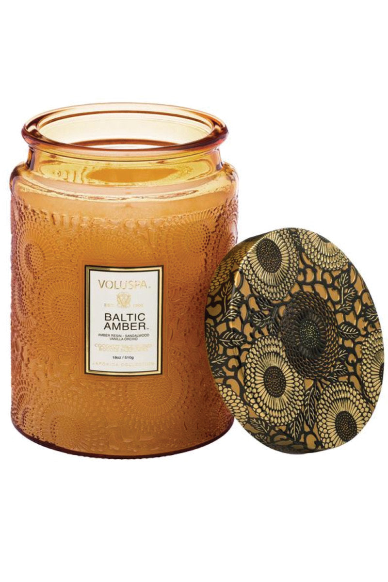 Voluspa Baltic Amber Large Jar Candle